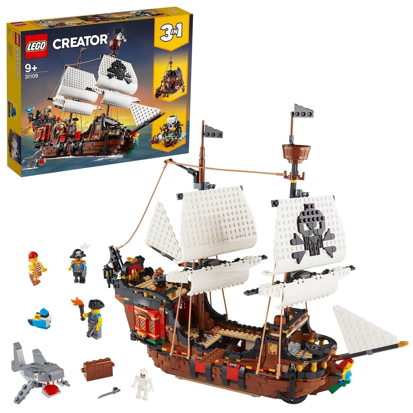 31109 Creator Piratenschiff, Konstruktionsspielzeug