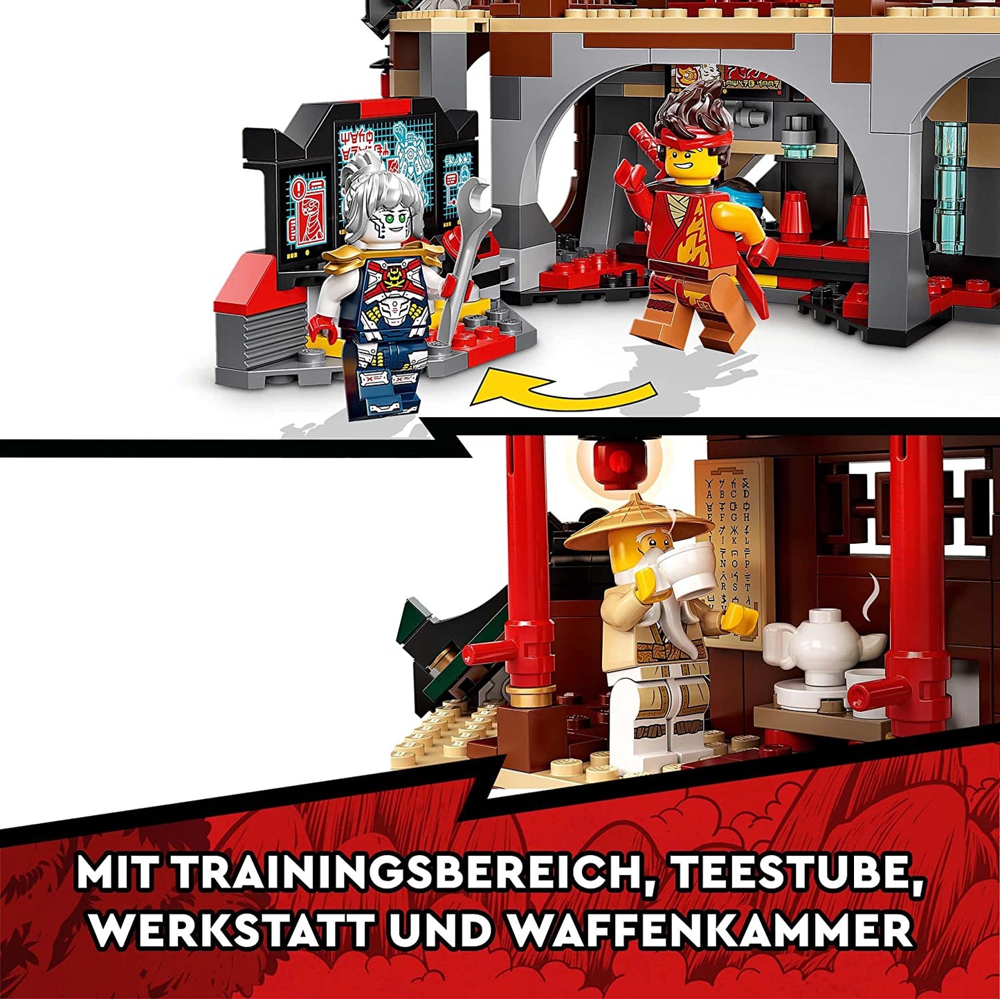 71767 NINJAGO Ninja-Dojotempel, Konstruktionsspielzeug