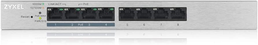 GS1200-8HP v2, Switch