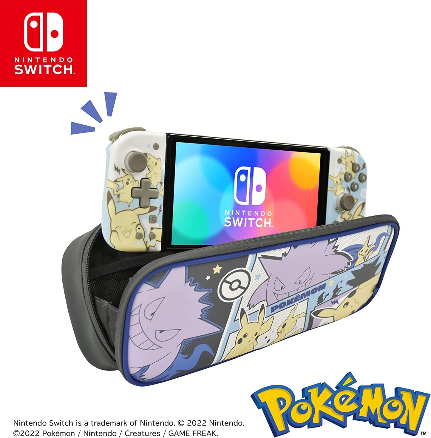Cargo Pouch Compact (Pikachu, Gengar & Mimigma), Tasche