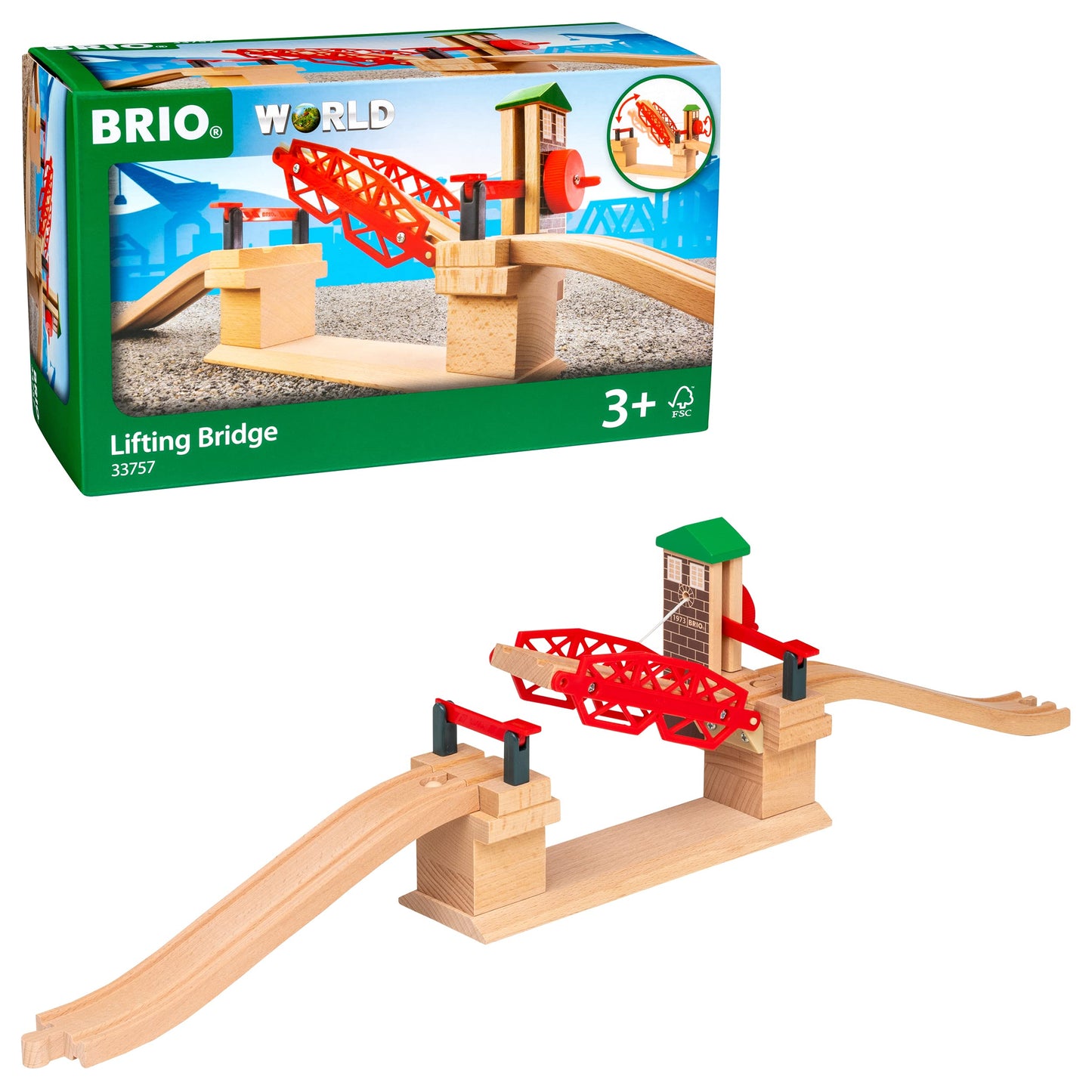 World Hebebrücke, Bahn