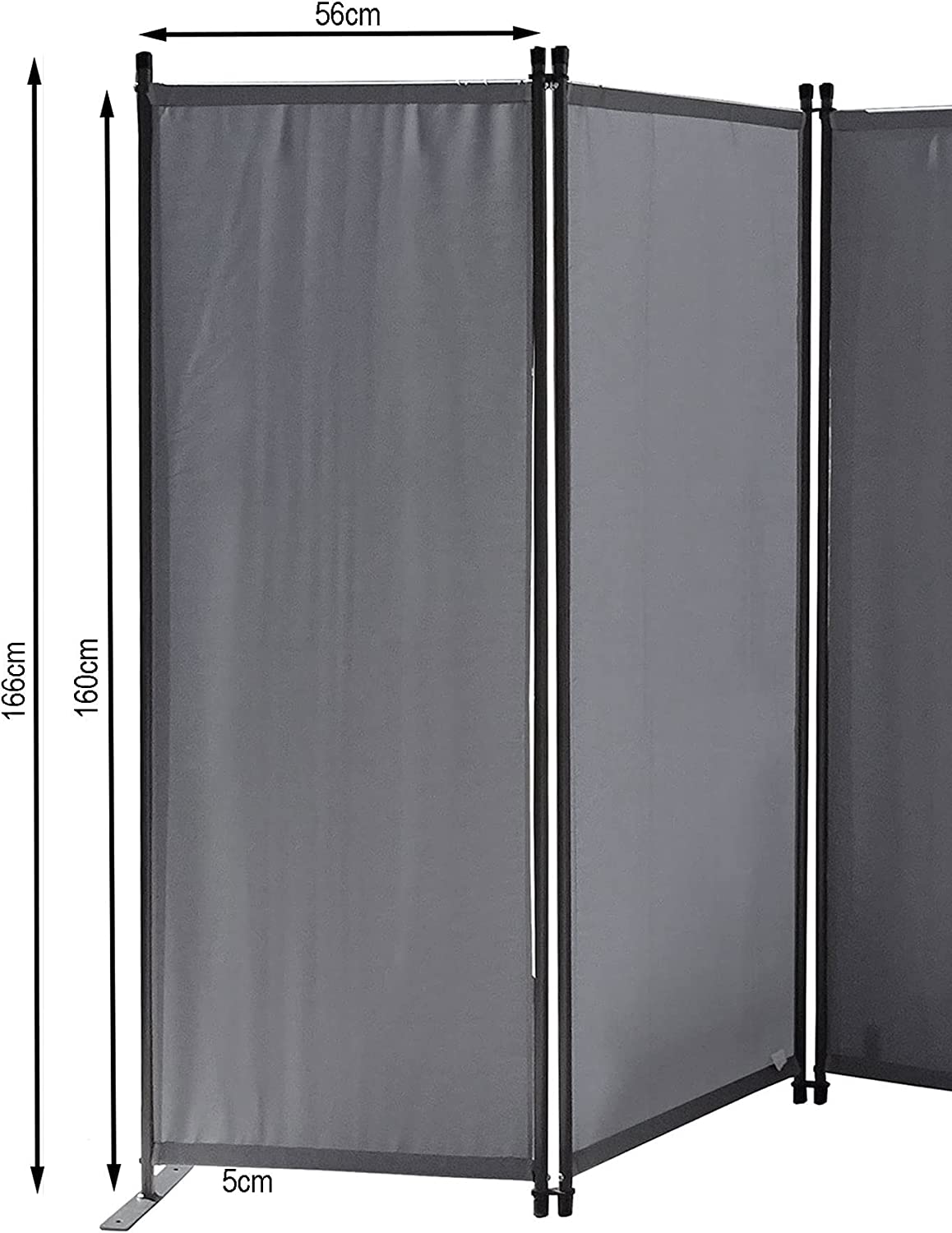 Paravent 4 Teilig 165 x 220 cm