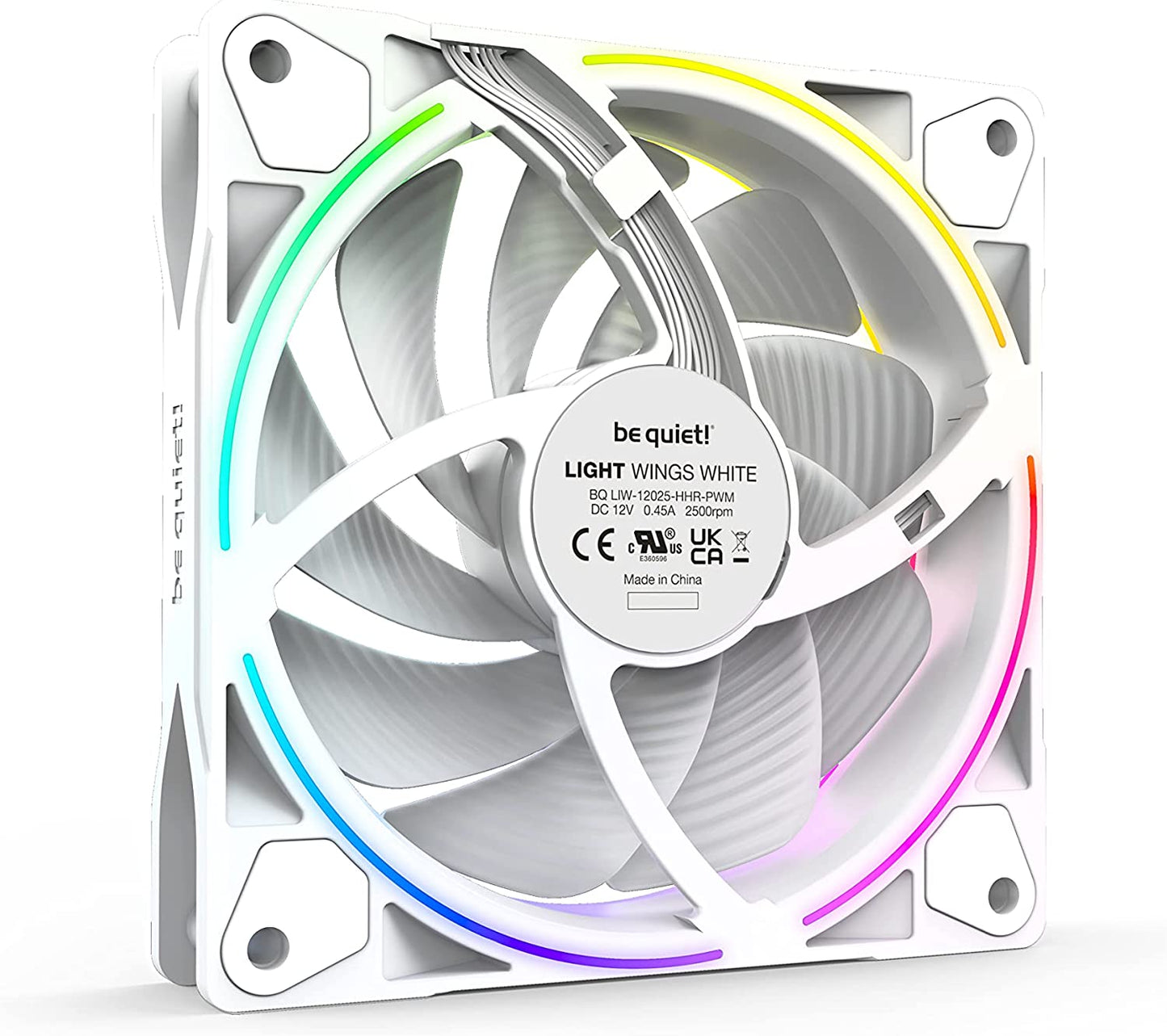Light Wings White 120mm PWM high-speed Triple Pack, Gehäuselüfter