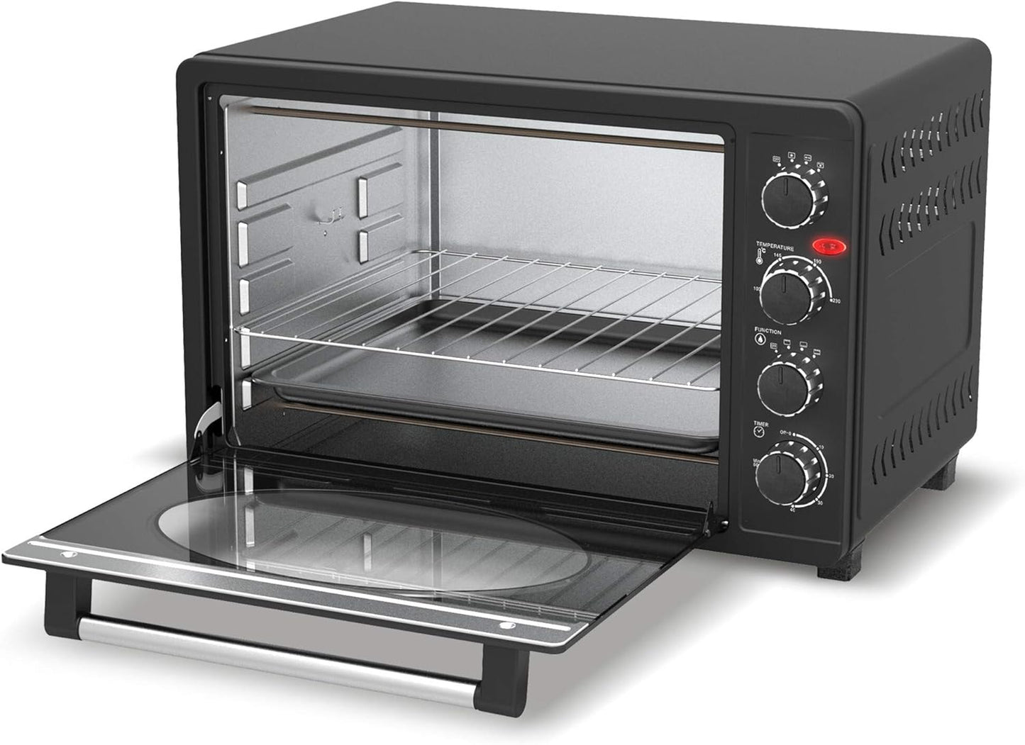 Minibackofen TT-EV45R, Schwarz