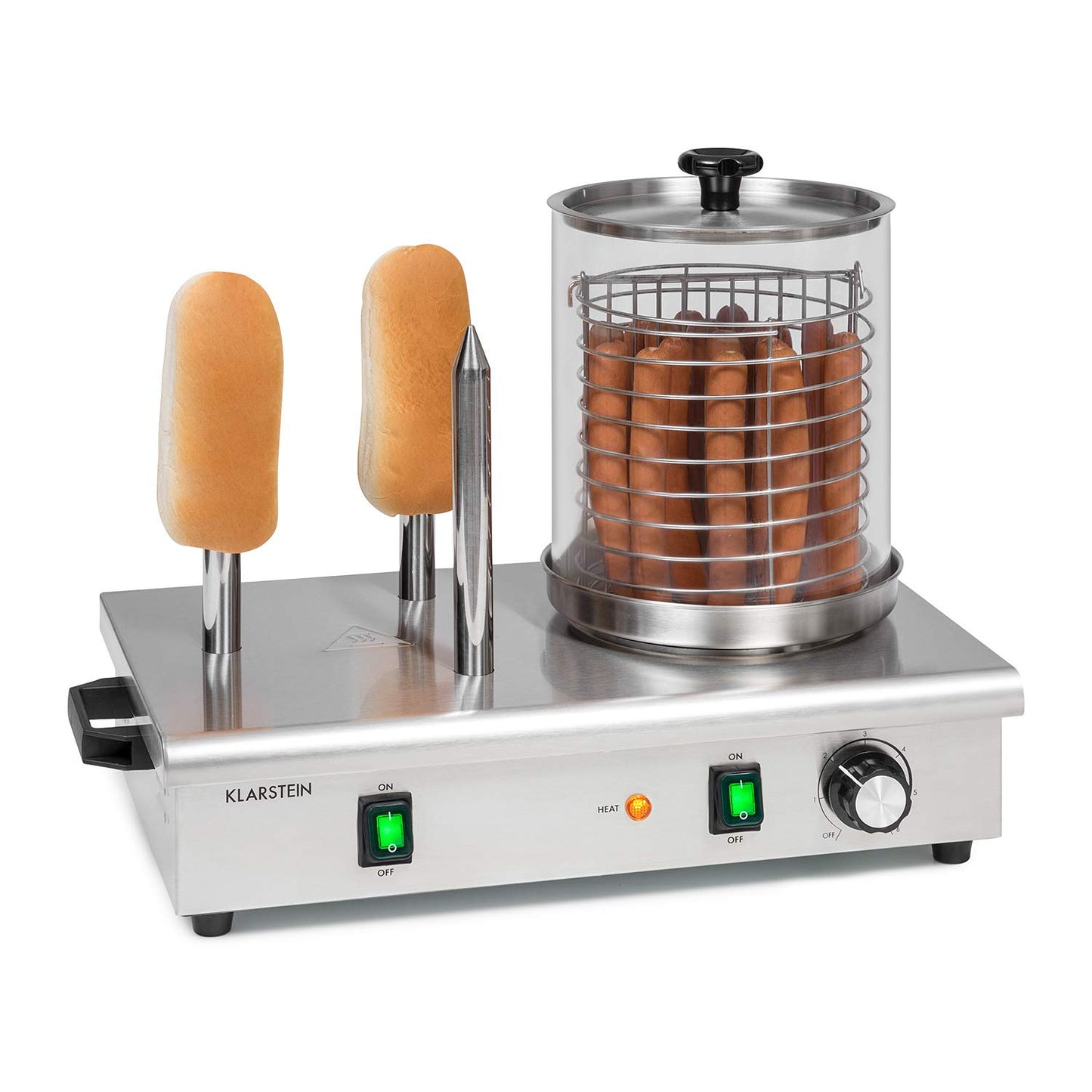 Wurstfabrik Pro 600 Hot Dog Maker TK56, 600 Watt