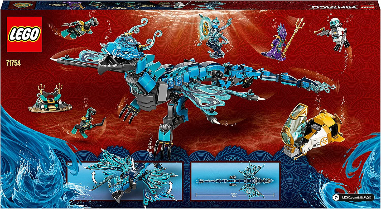 71754 Ninjago Wasserdrache, Konstruktionsspielzeug, Standard Verpackung Single