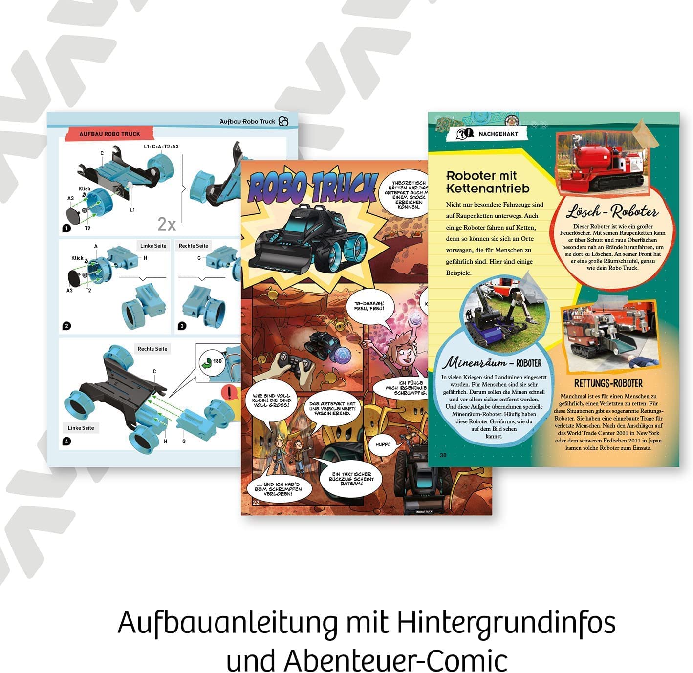 Robo Truck - Der programmierbare Action-Bot, Experimentierkasten