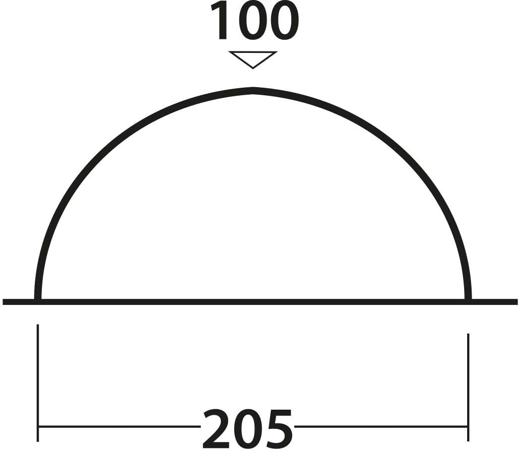 Kuppelzelt Comet 200