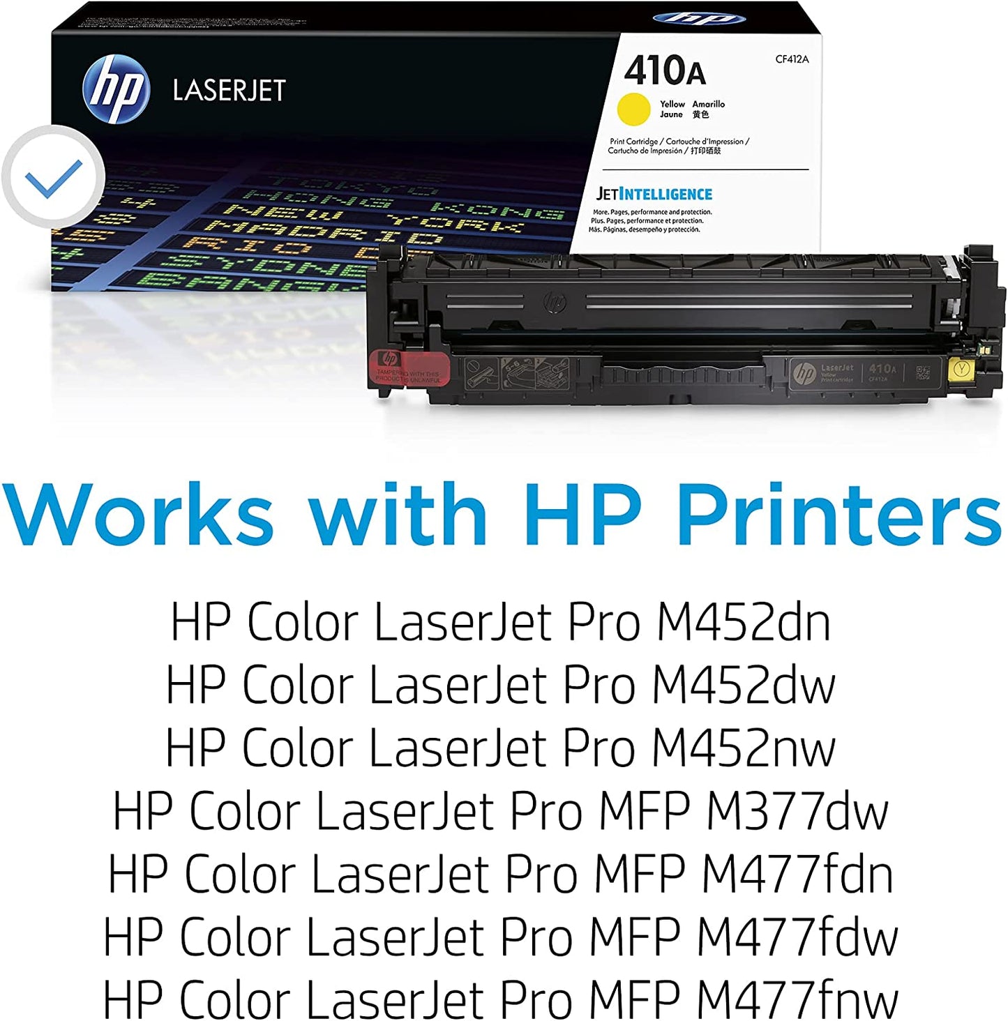 Toner gelb 410A (CF412A)