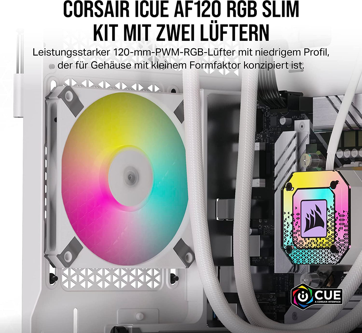 iCUE AF120 RGB Slim, Gehäuselüfter