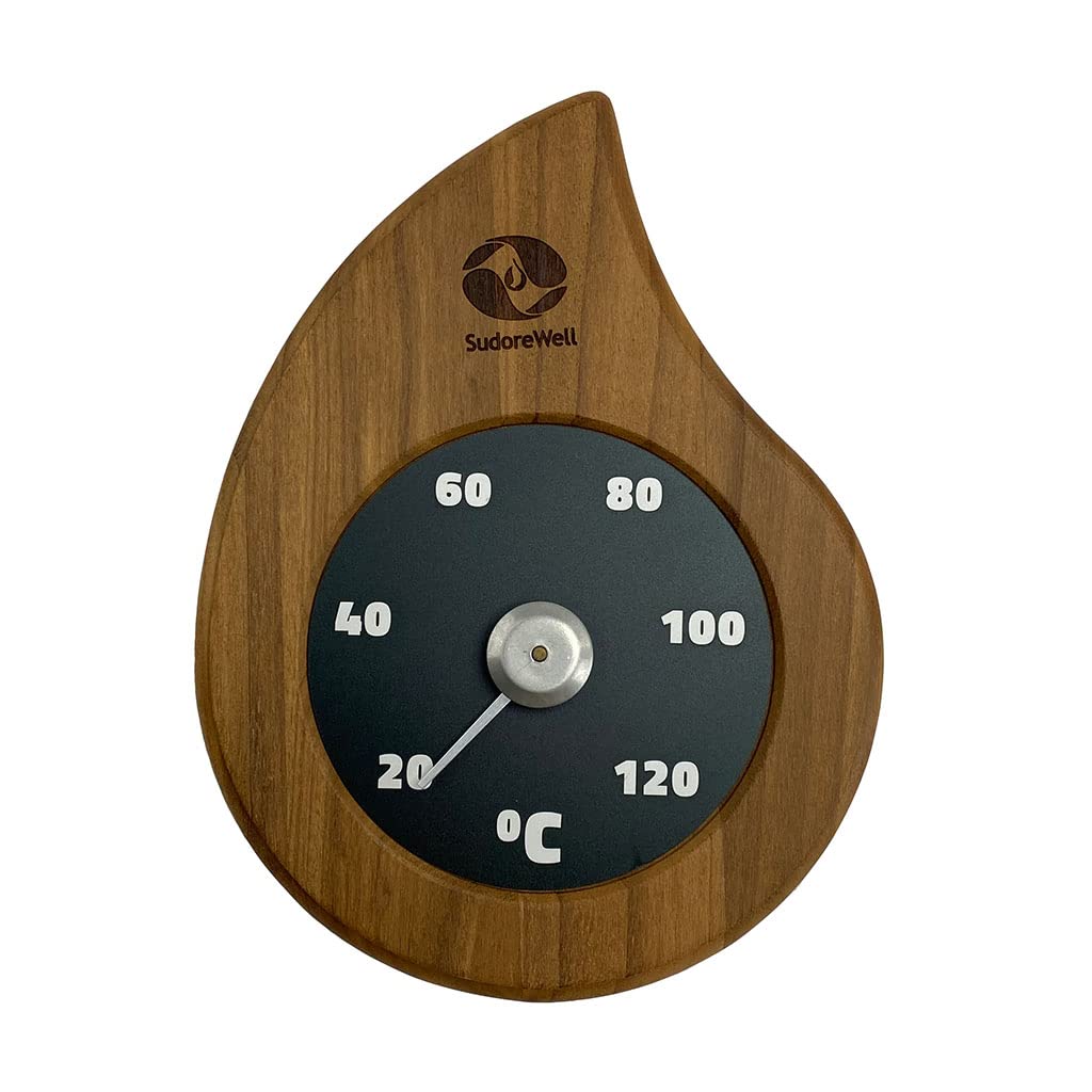 Sauna Thermometer Flame