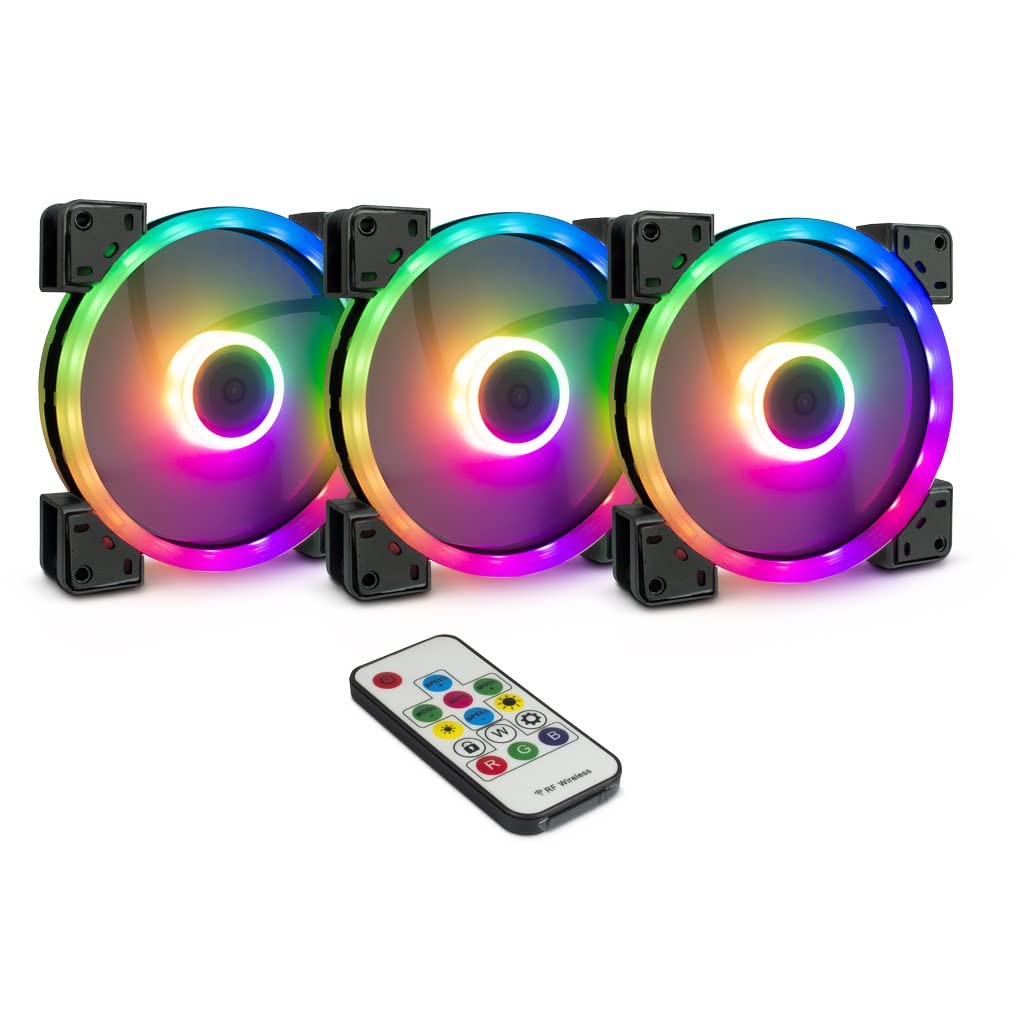 Argus RGB-Fan Set RS-14 140x140x25, Gehäuselüfter