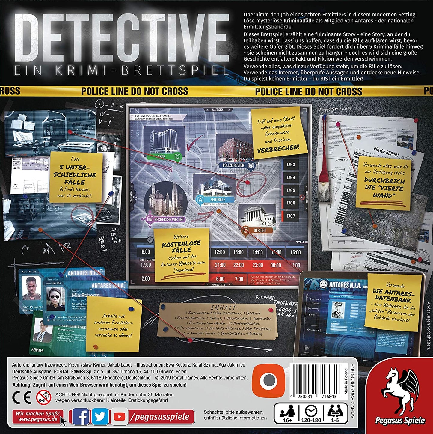 Detective, Brettspiel