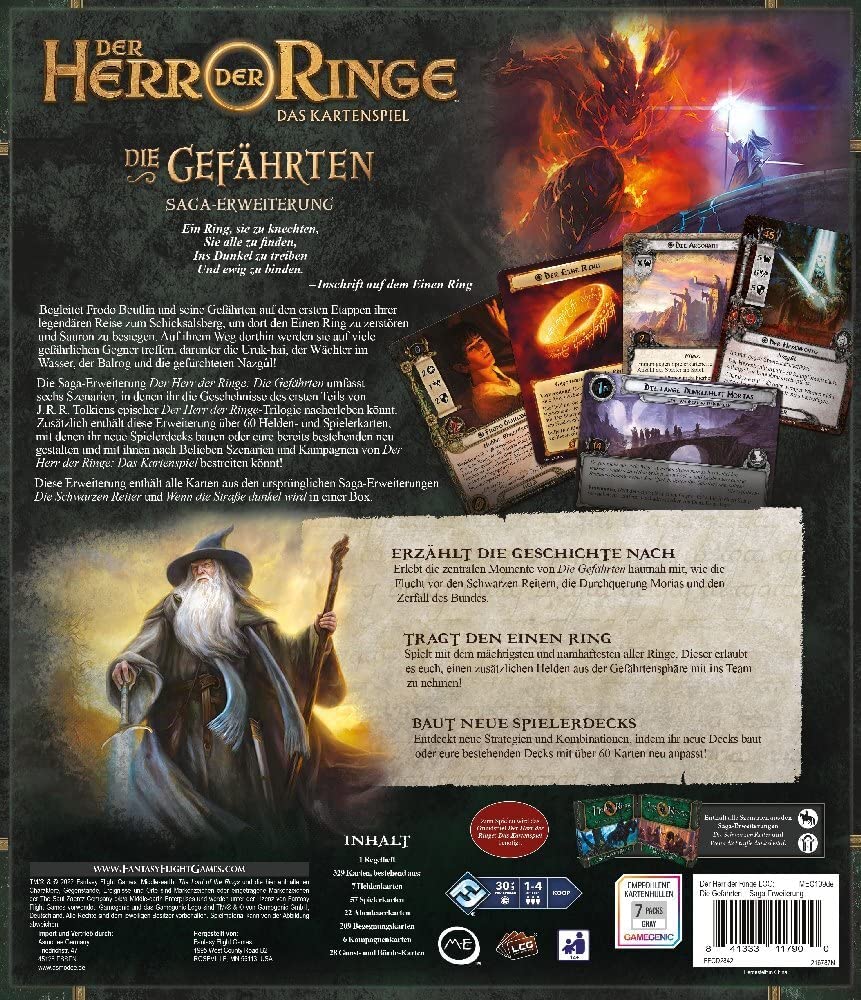 Der Herr der Ringe: Das Kartenspiel - Die Gefährten (Saga-Erweiterung)