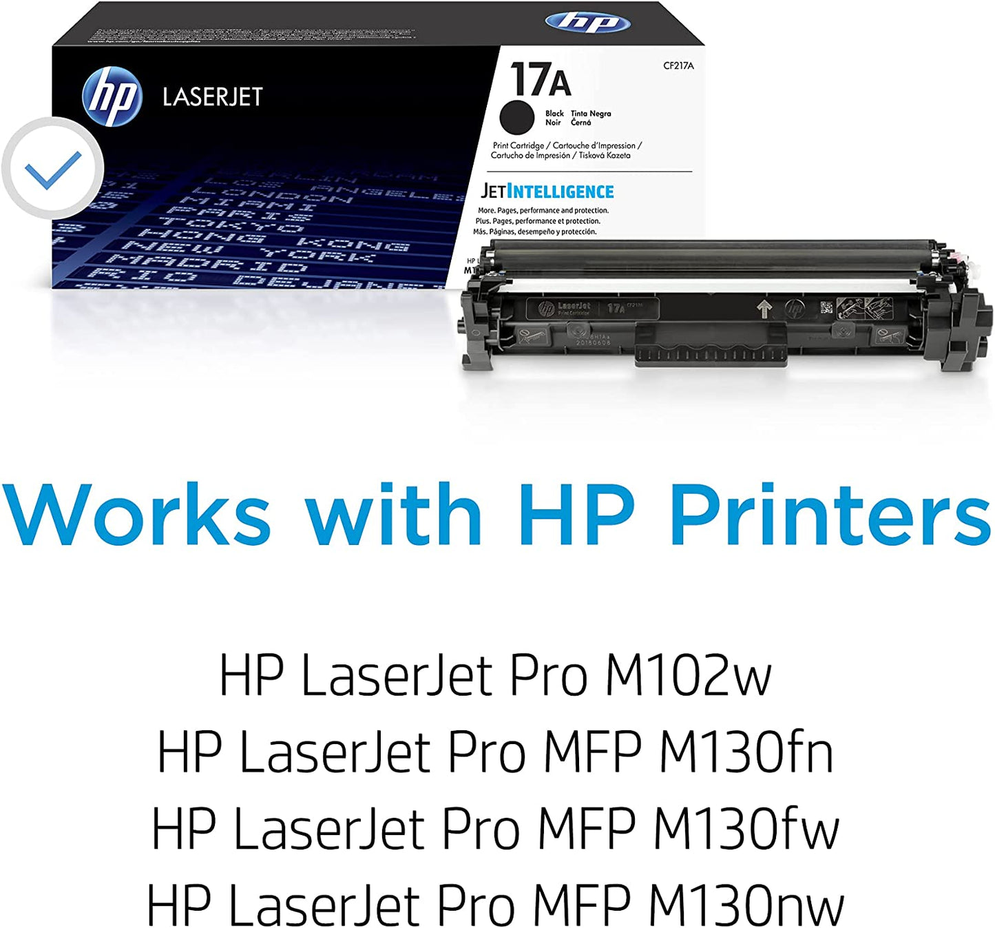 Toner schwarz 17A (CF217A)