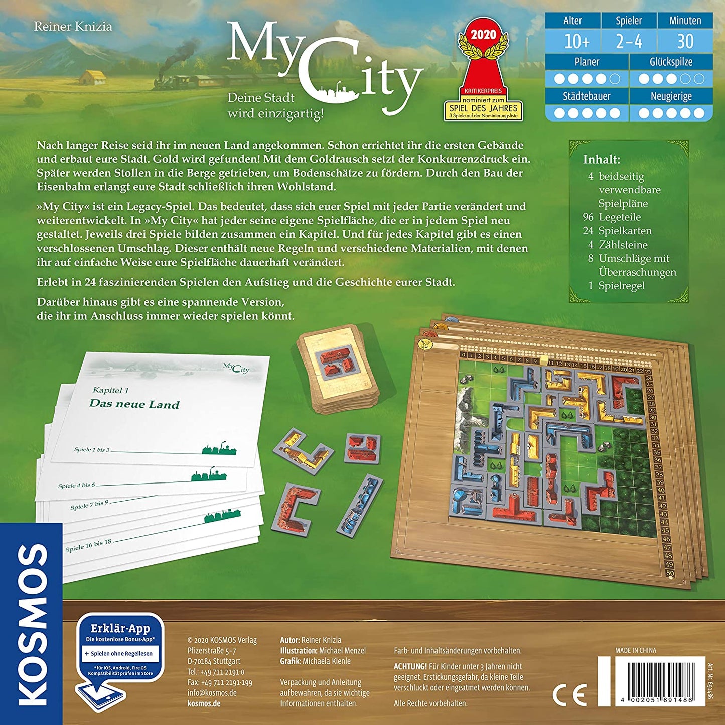 My City, Brettspiel
