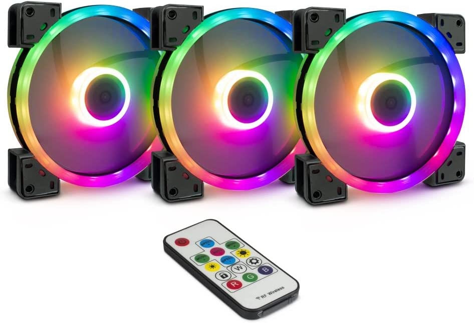 Argus RGB-Fan Set RS-14 140x140x25, Gehäuselüfter