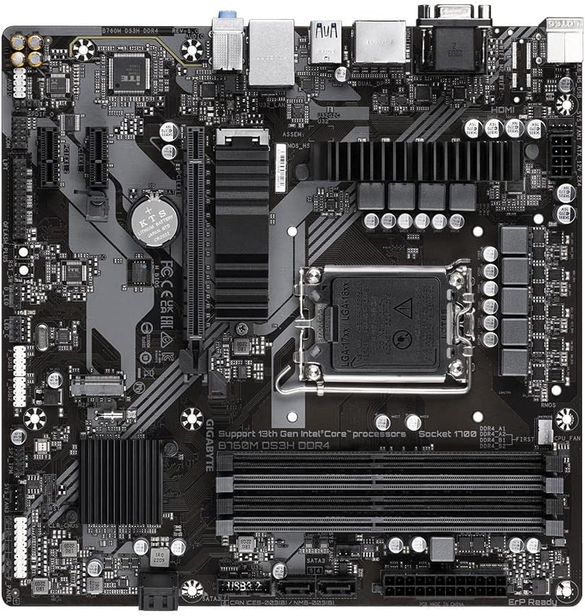 B760M DS3H DDR4, Mainboard