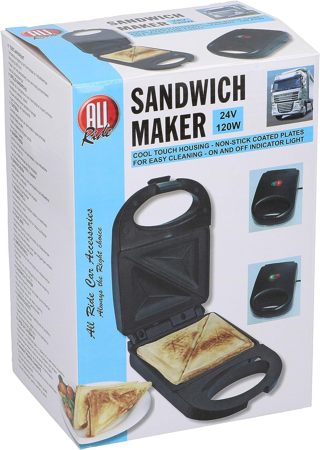 Sandwichtoaster, Stil: 24V