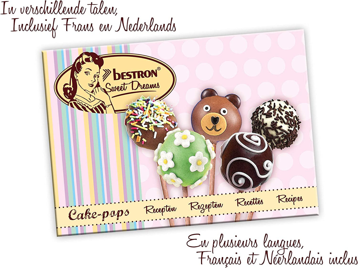 Cake-Pop-Maker DCPM12, Cookie Maker, Cake-pop Maker Rosa