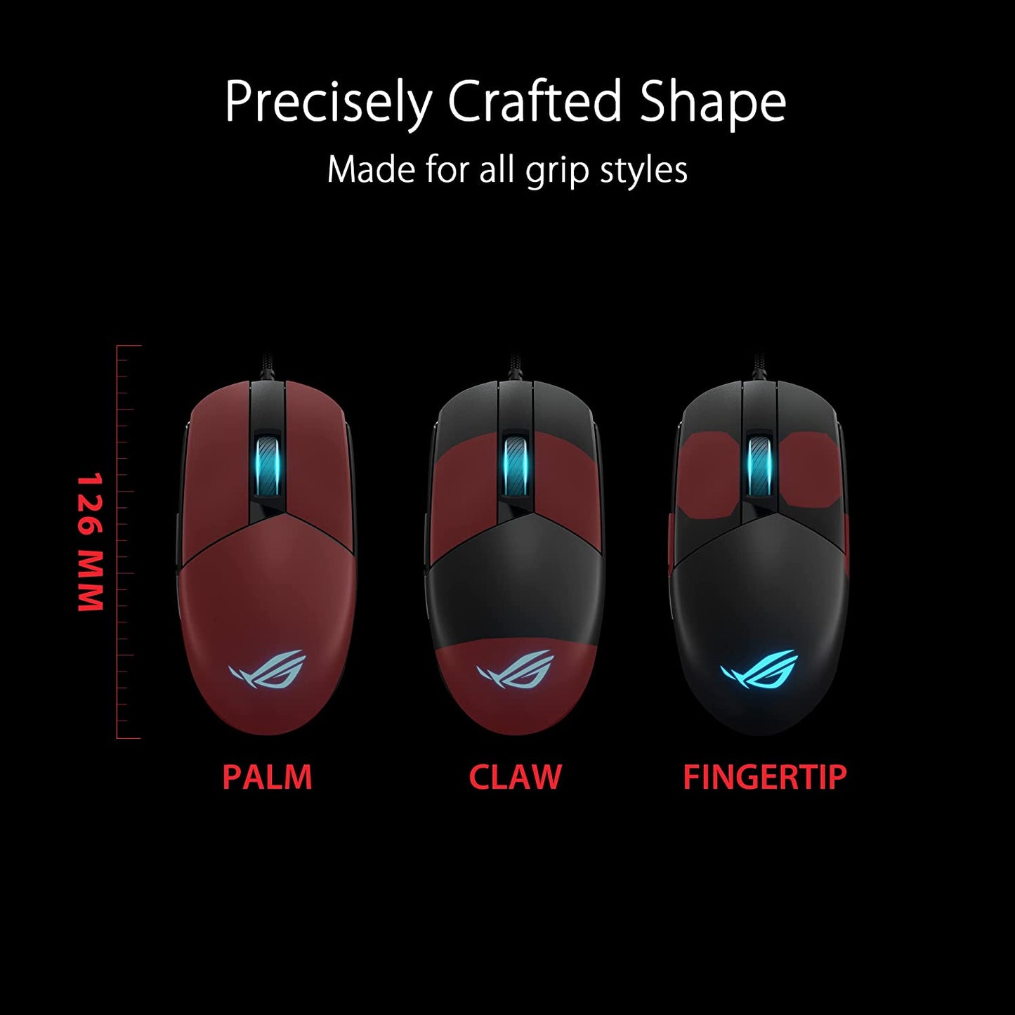 ROG Strix Impact III, Gaming-Maus