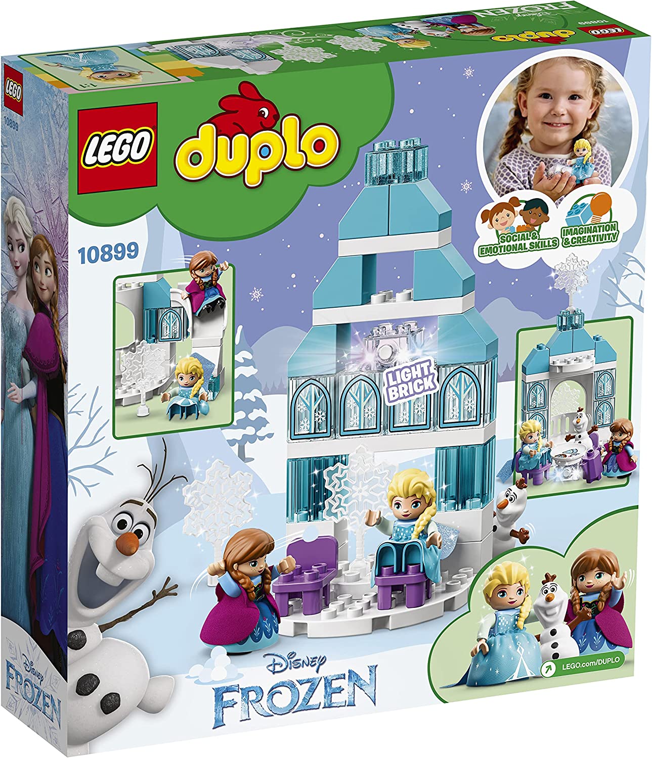 10899 DUPLO Elsas Eispalast, Konstruktionsspielzeug