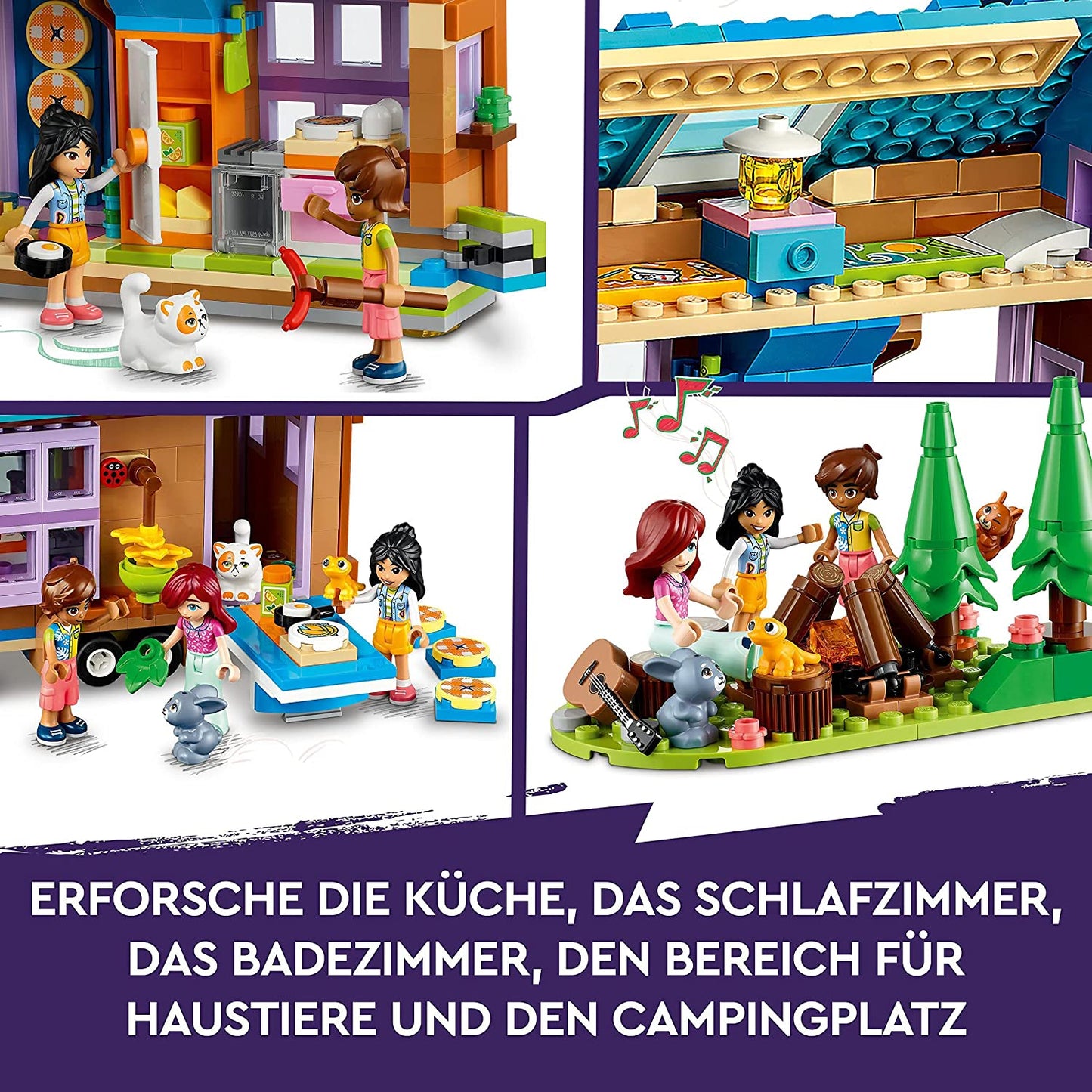 41735 Friends Mobiles Haus, Konstruktionsspielzeug