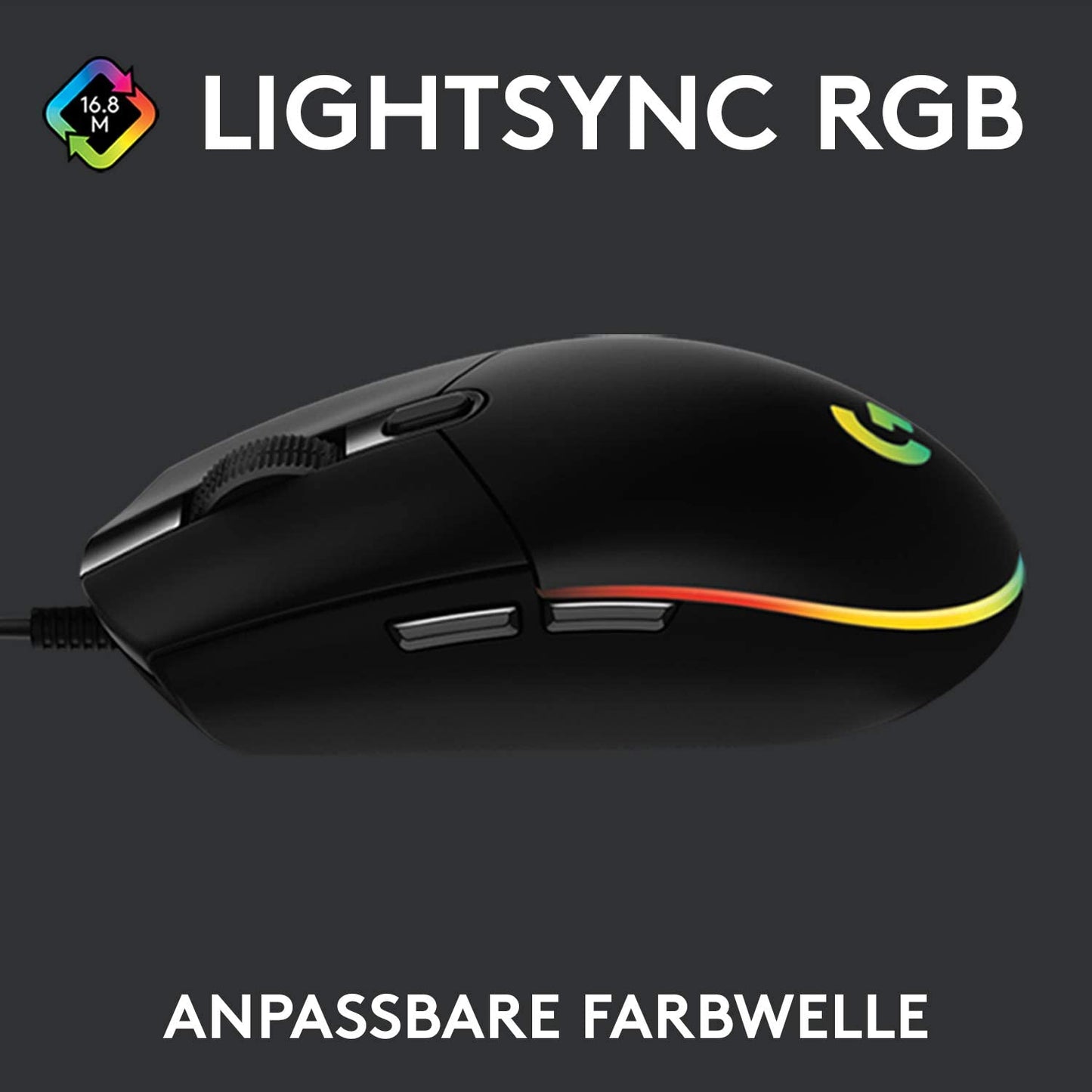 G203 LIGHTSYNC, Gaming-Maus