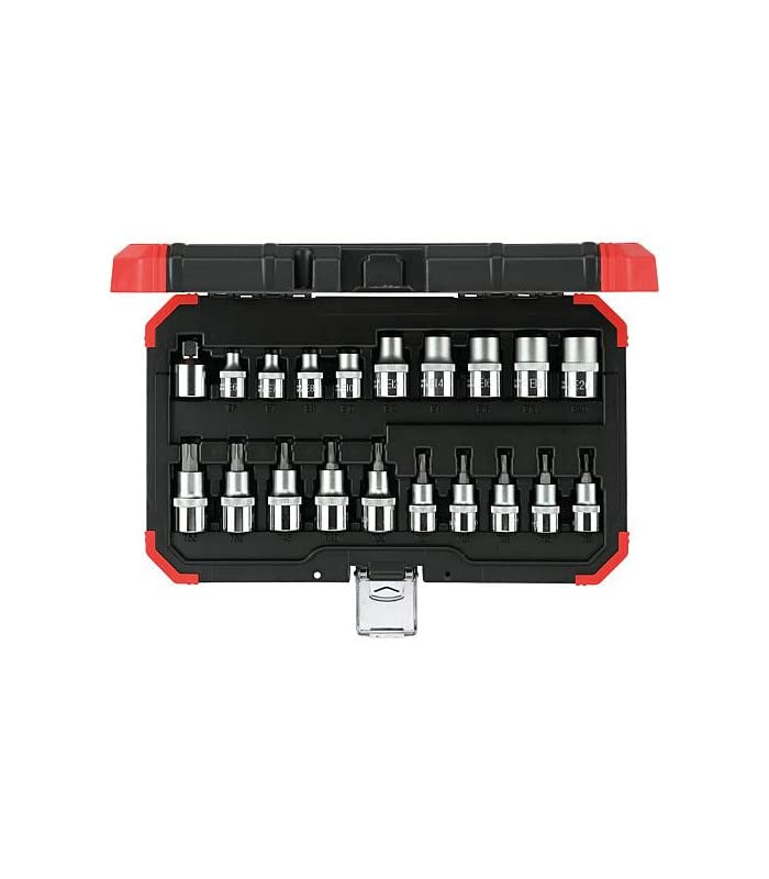 Red Steckschlüssel-Satz 3/8" + 1/2", TORX, 20-teilig