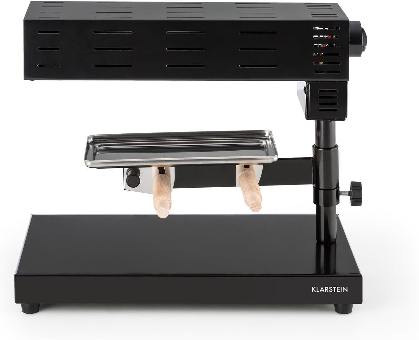 Appenzell 2G Schweizer Raclette Grill, Schwarz - Traditional 600 W