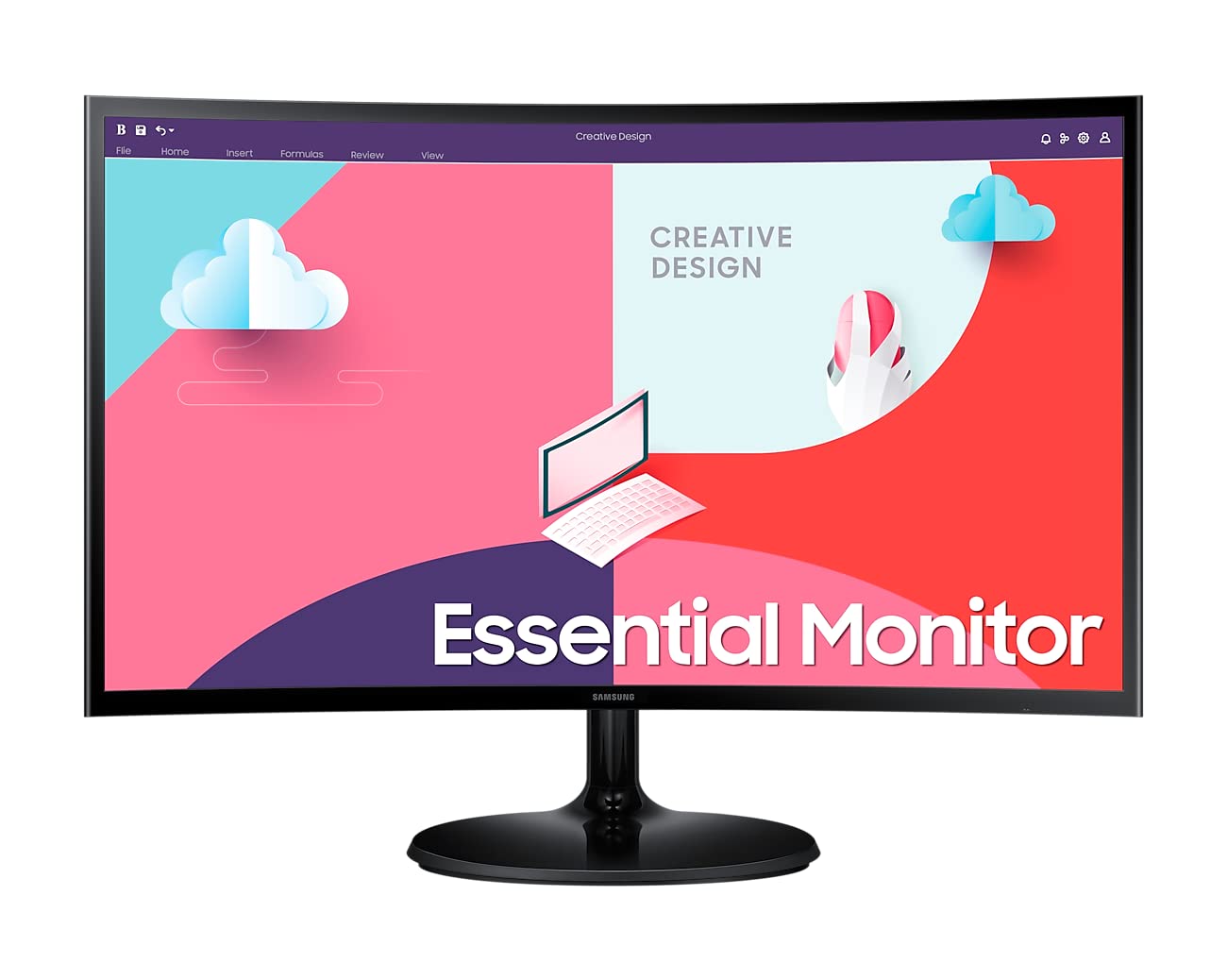 Essential S27C364EAU, LED-Monitor
