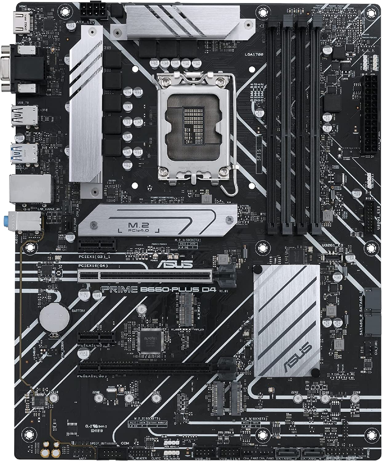 PRIME B660-PLUS D4, Mainboard