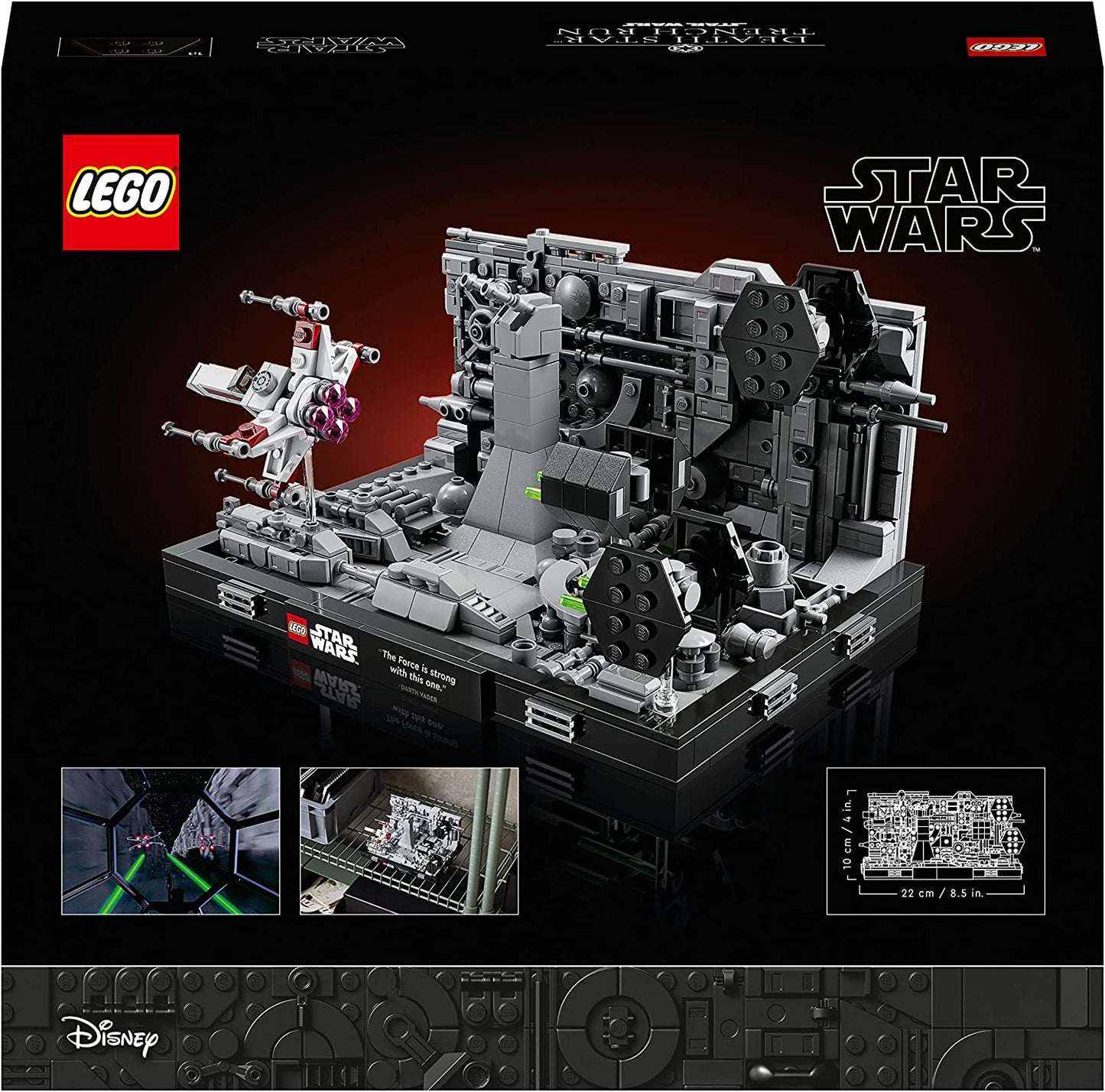 75329 Death Star Trench Run Diorama, Konstruktionsspielzeug