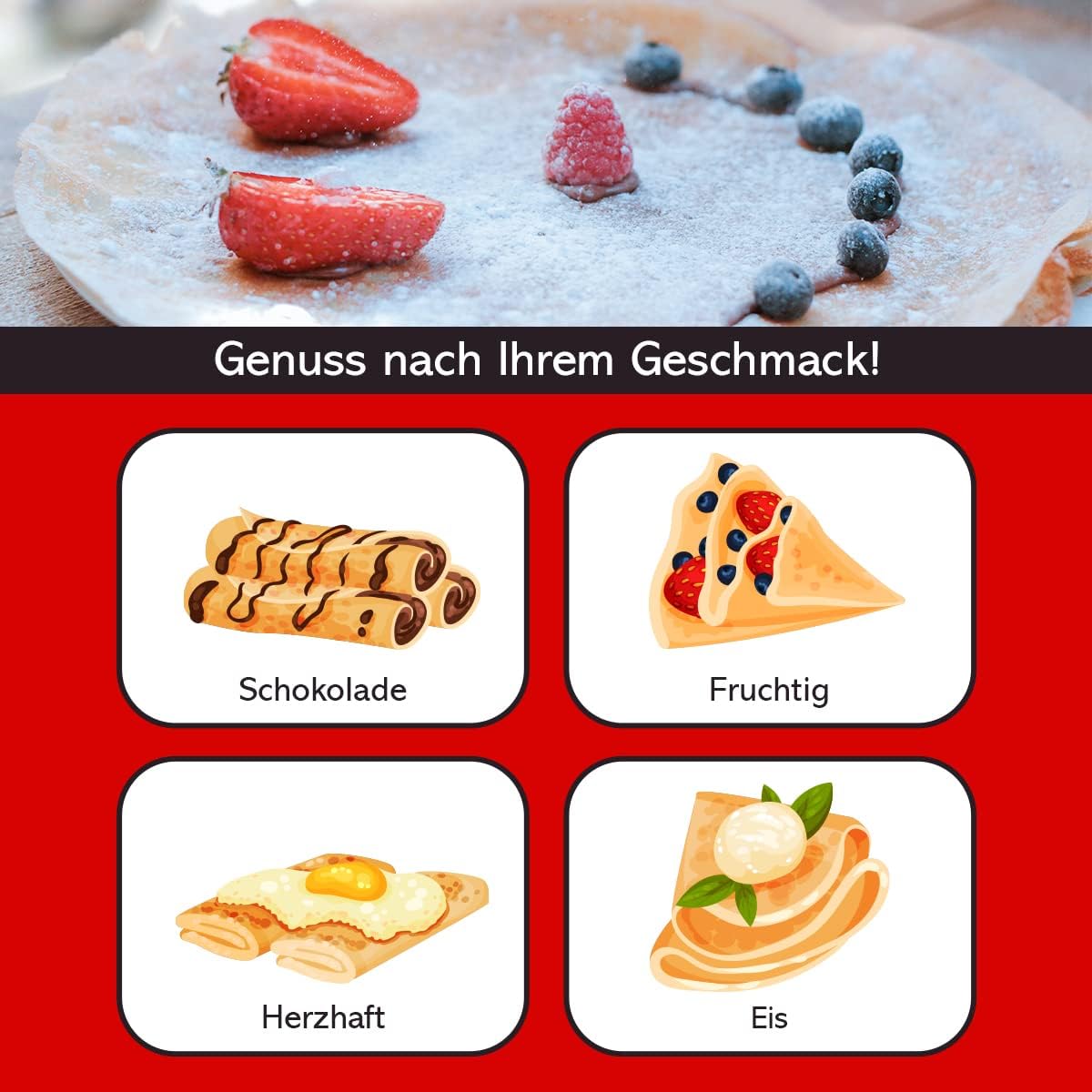 Crêpe Maker CM 3372