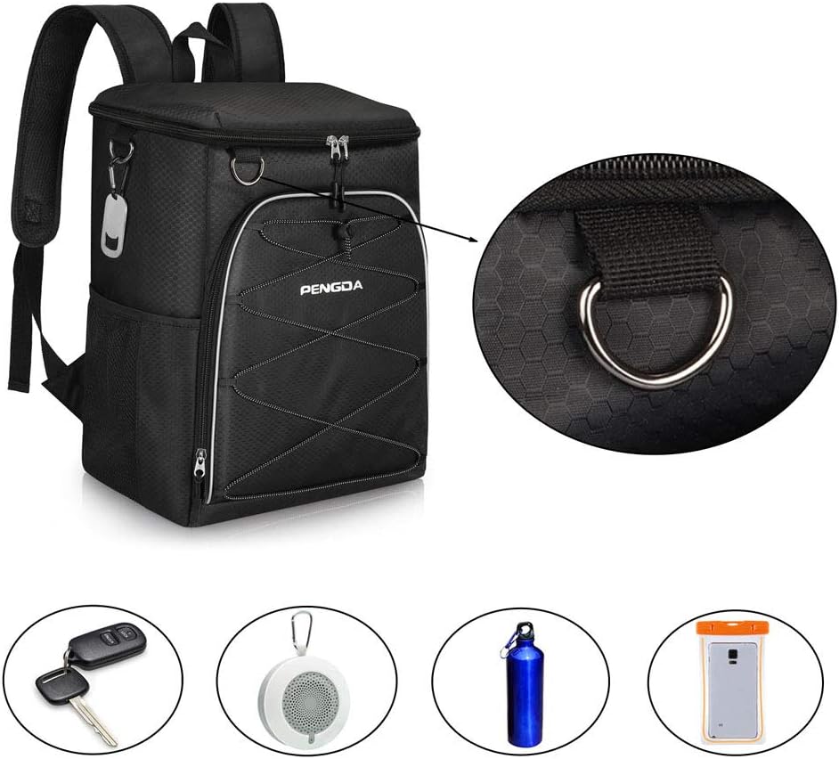 Kühlrucksack, Schwarz