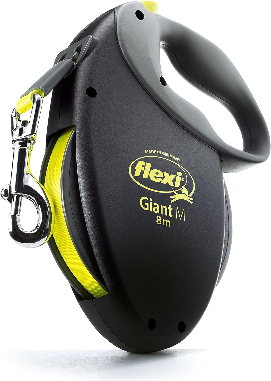 Giant M Gurt, schwarz/neongelb M 8 m Neon