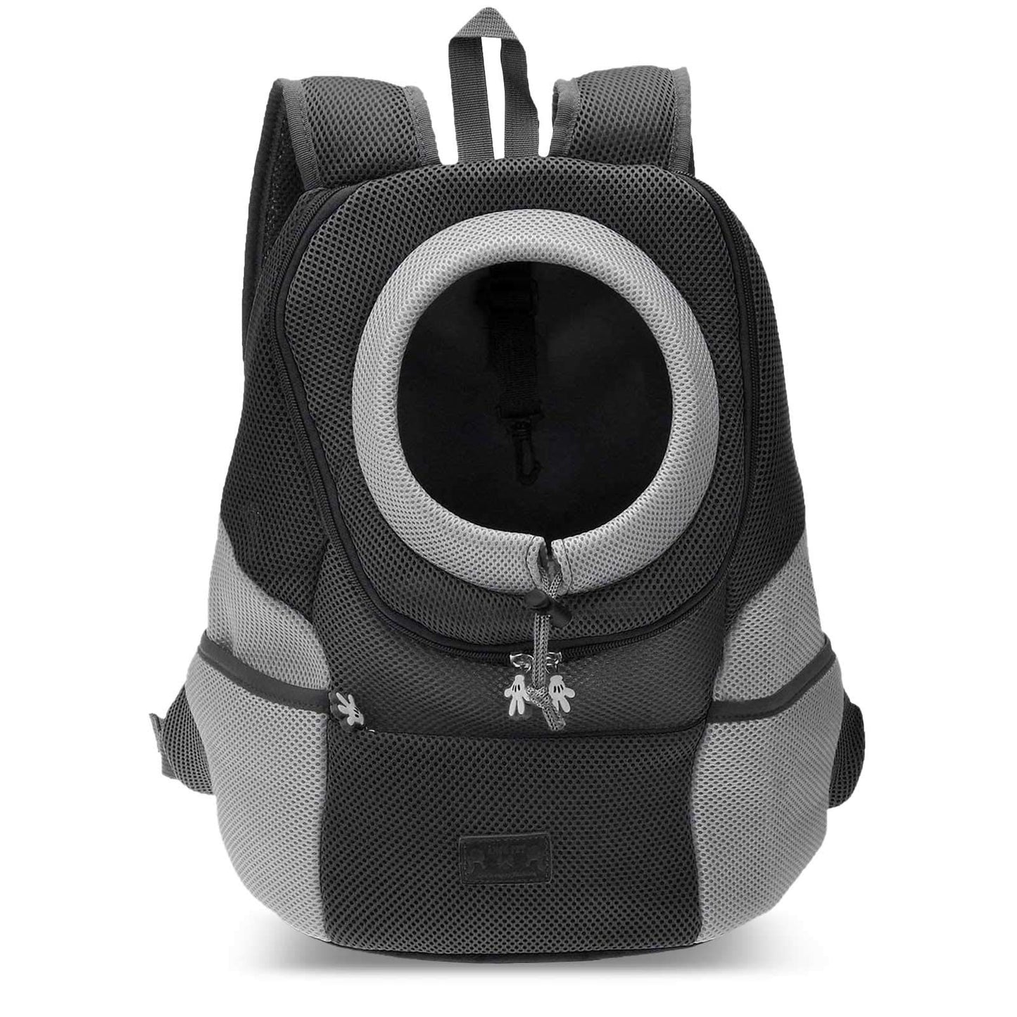 Haustier-Rucksack, Schwarz, M bis zu 2.7 kg