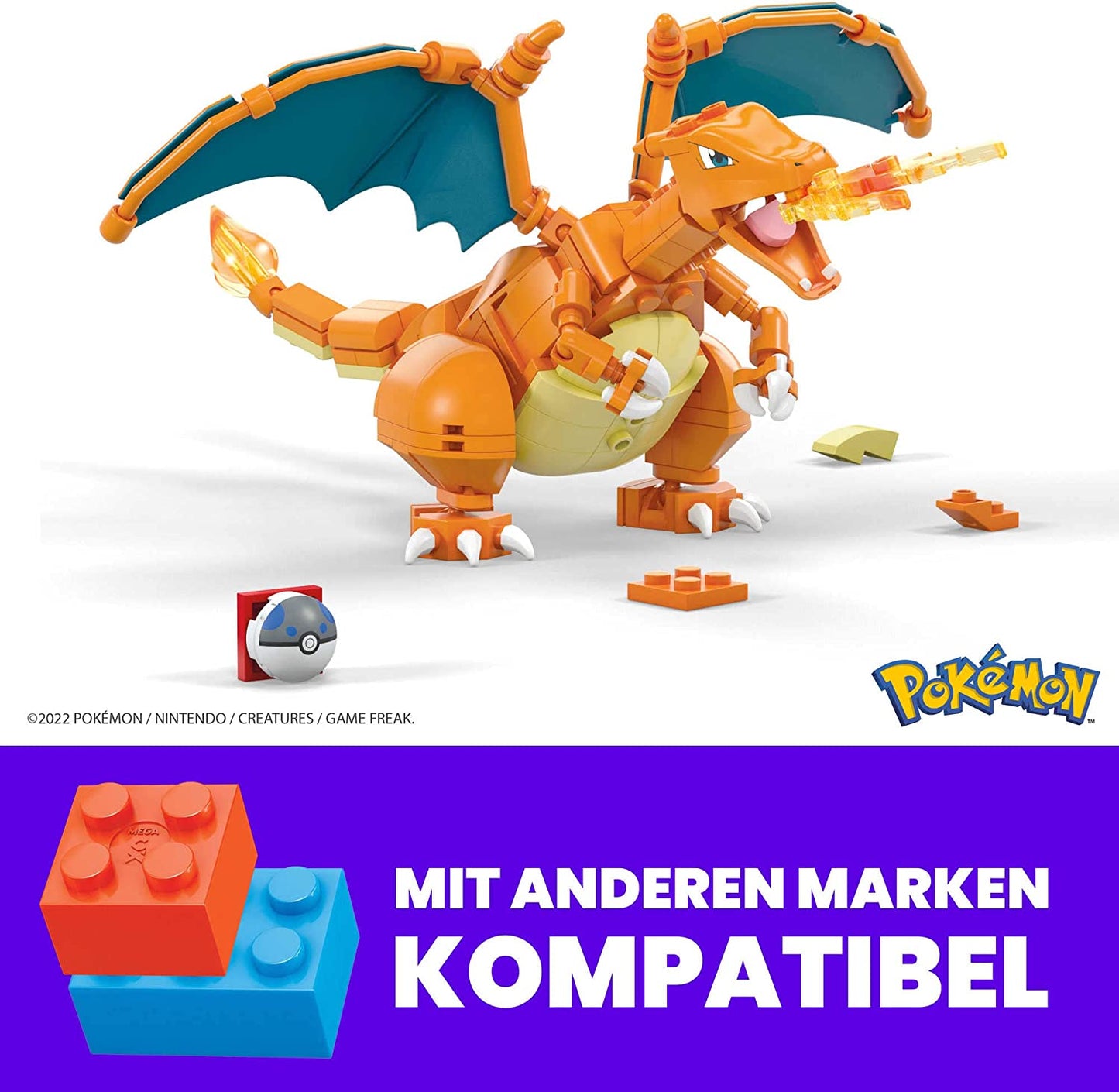 Pokémon Glurak, Konstruktionsspielzeug