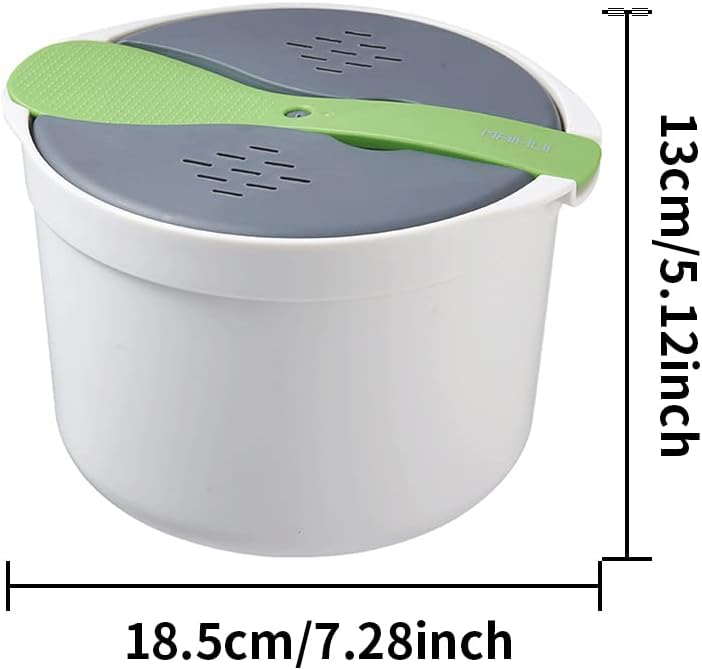 Mikrowellen Reiskocher, Grün
