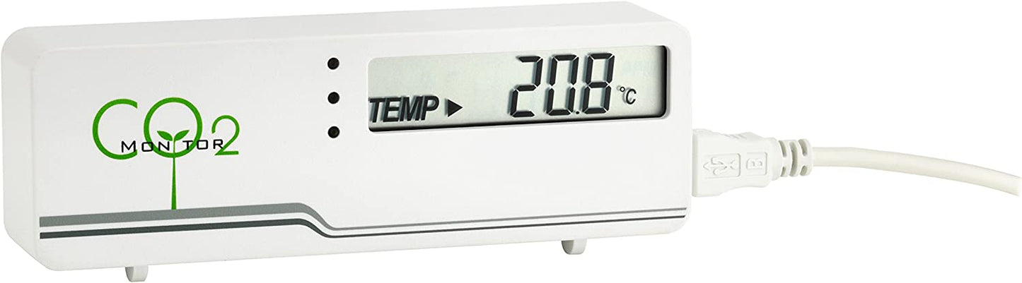 Dostmann CO?-Monitor AIRCO2NTROL MINI 31.5006, CO2-Messgerät, Weiss