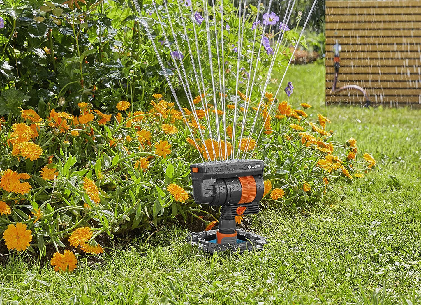 Start-Set Pipeline mit Viereckregner, Wasserhahn