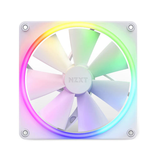 F140 RGB Single 140x140x26, Gehäuselüfter, Weiss 140mm RGB