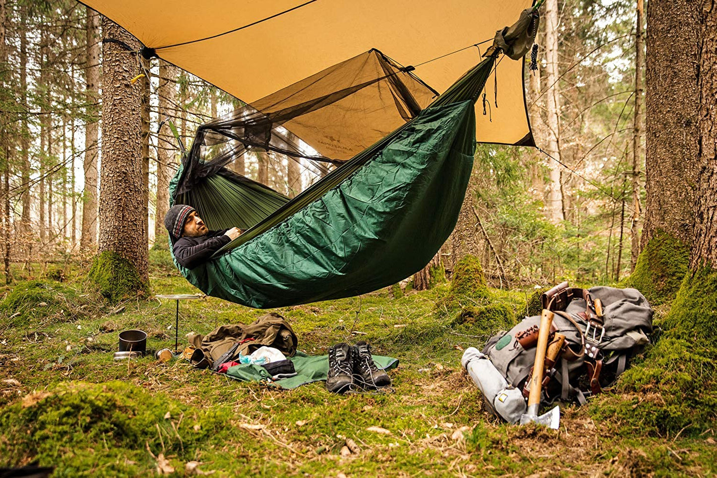 Underquilt XXL, Abdeckung