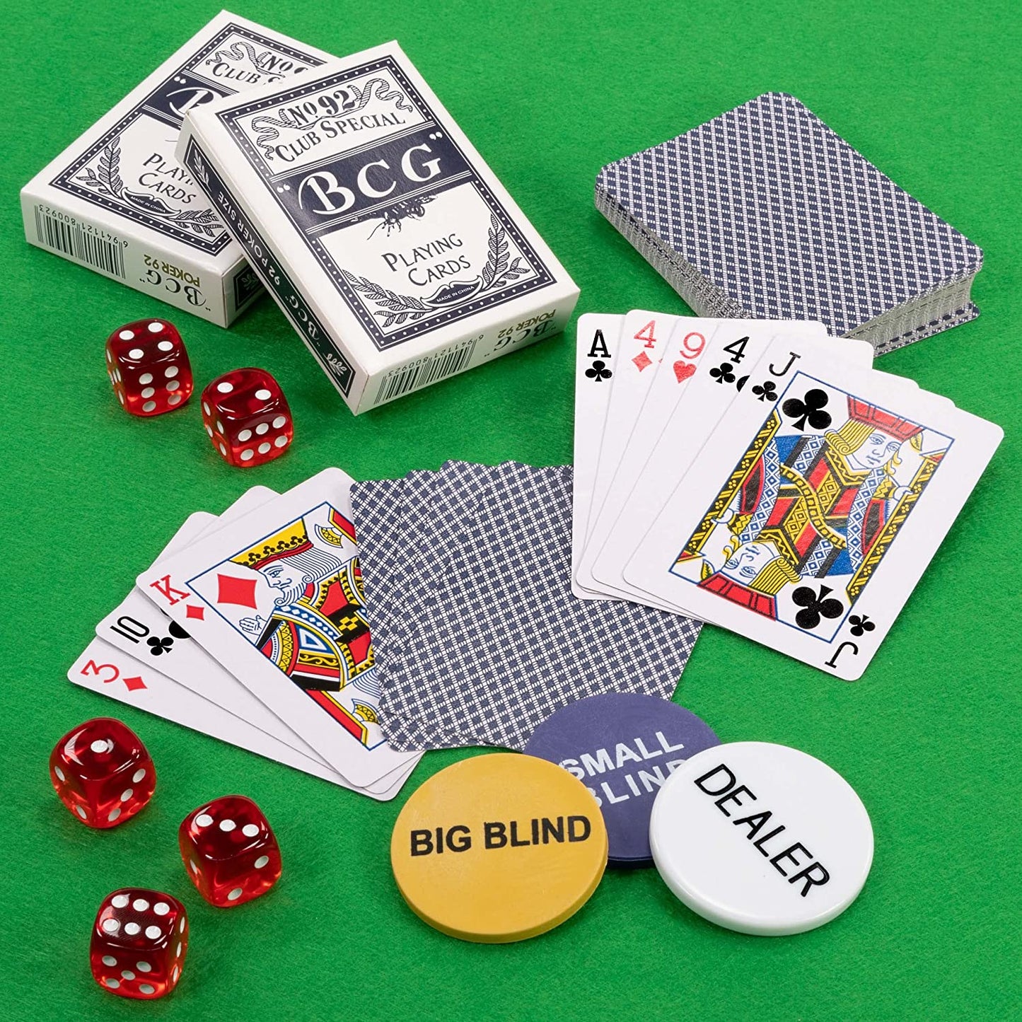 Koffer mit Poker-Spielset