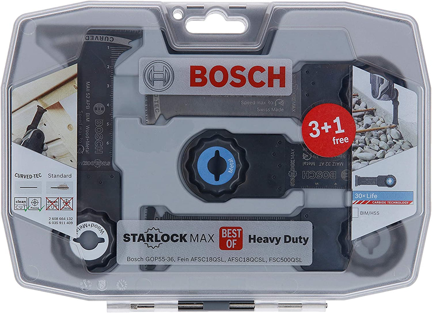 Starlock Best of Heavy Duty Set, 4-teilig, Sägeblatt-Satz, Mehrfarbig Set 4-tlg.