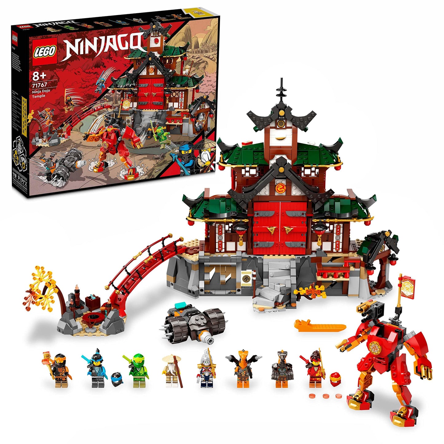 71767 NINJAGO Ninja-Dojotempel, Konstruktionsspielzeug