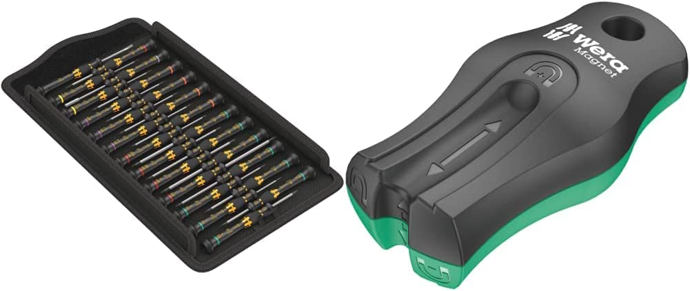 Kraftform Micro ESD Big Pack 1 Schraubendreher-Satz, Bundle mit Magnet SB