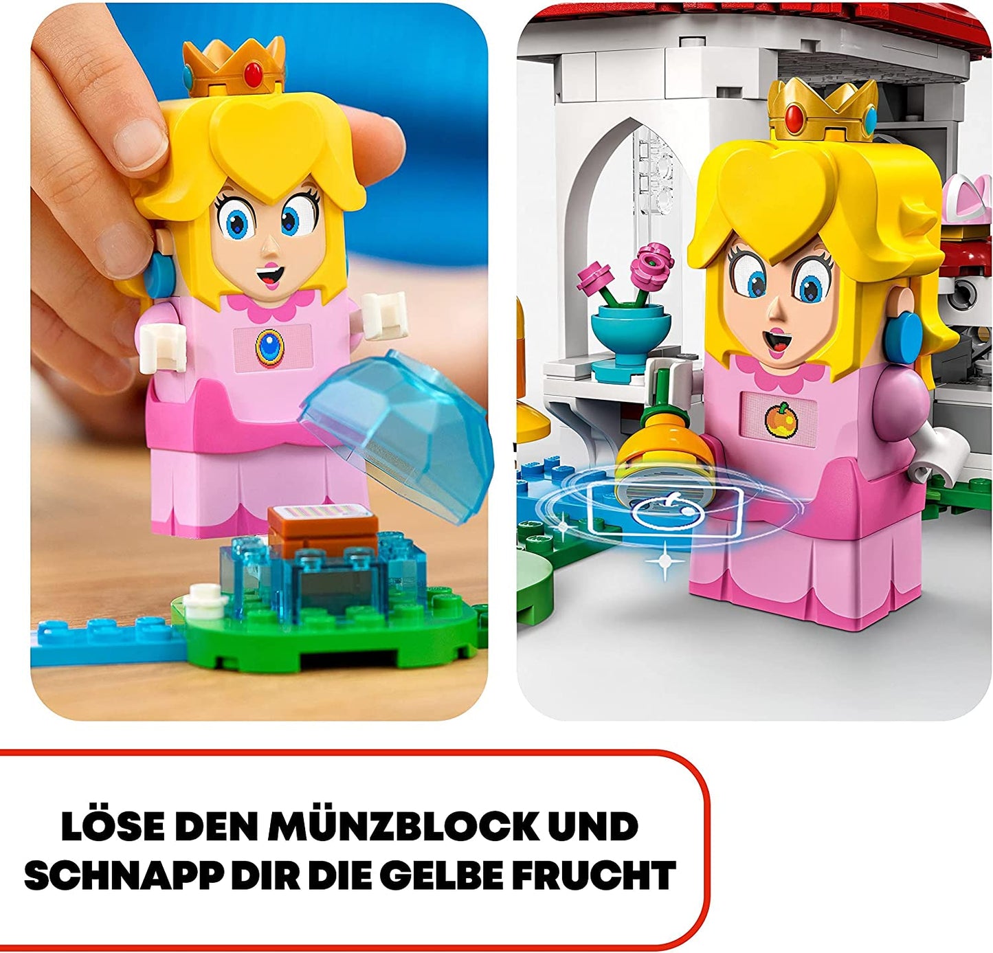 71407 Super Mario Katzen-Peach-Anzug und Eisturm – Erweiterungsset, Konstruktionsspielzeug
