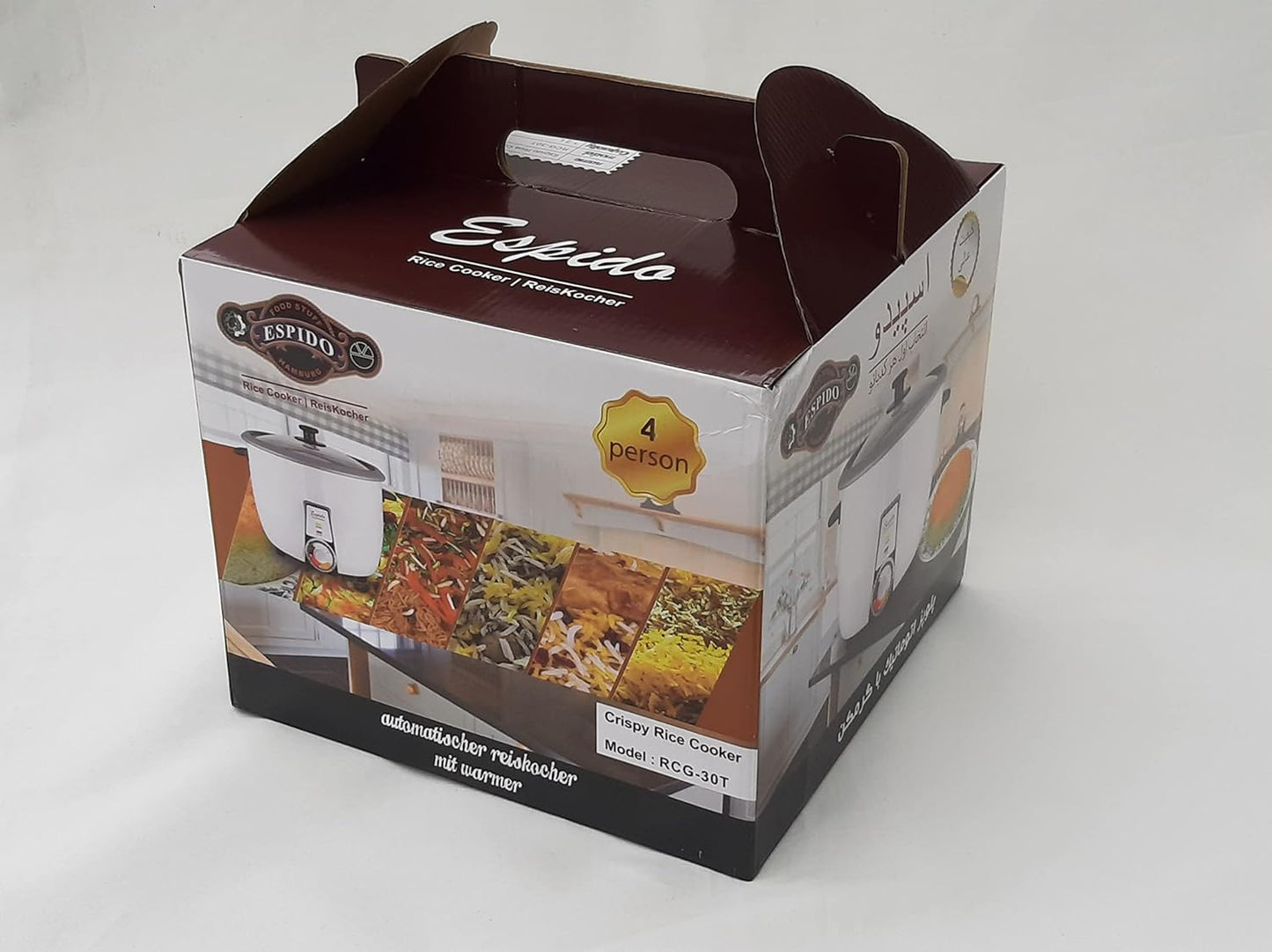 Reiskocher RCG30T, 3-5 Personen - 1,2 L - 500 Watt - RCG30T
