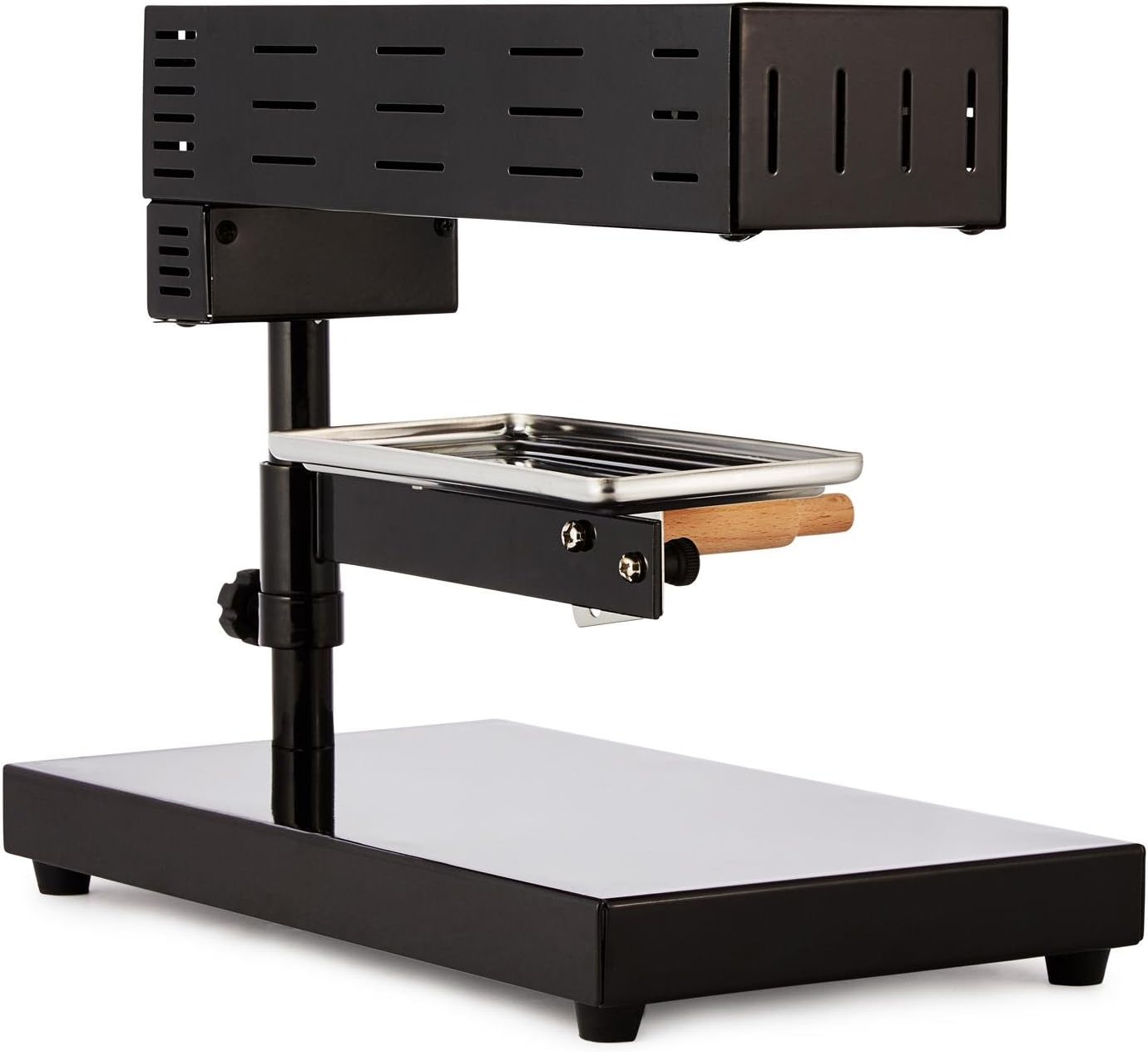 Appenzell 2G Schweizer Raclette Grill, Schwarz - Traditional 600 W